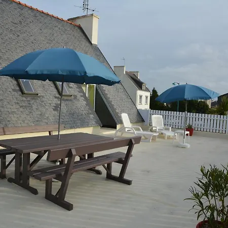 Maison Pres Des Plages Tréffiagat Exterior foto